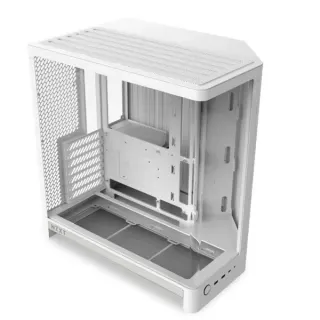 NZXT H6 ( 2026 ) All White, Tower-Gehäuse (weiß, Tempered Glass x 2)