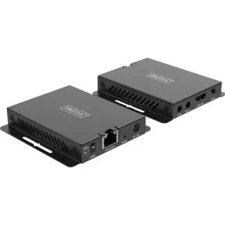 Digitus 4K HDMI Extender Set, HDMI Verlängerung (schwarz, 4K/120Hz, 30m)