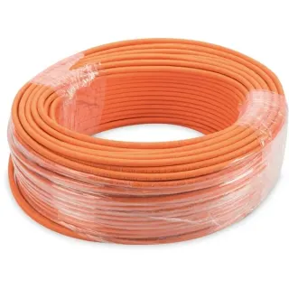 Digitus Professional Cat7 S/FTP Verlegekabel simplex, Dca (orange, 100 Meter Rolle)