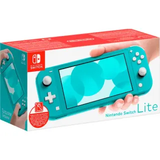 Nintendo Switch Lite (ohne Netzteil), Spielkonsole (türkis)