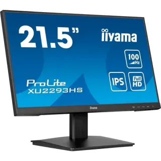 iiyama ProLite XU2293HS-B6, LED-Monitor (54.5 cm (21.5 Zoll), schwarz (matt), FullHD, IPS, HDMI, DP, 100Hz Panel)