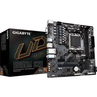 GIGABYTE B650M S2H, Mainboard (schwarz/grau)