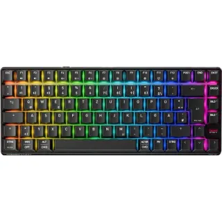 CHERRY XTRFY K33 Compact Wireless, Gaming-Tastatur (schwarz, DE-Layout, Rubberdome)