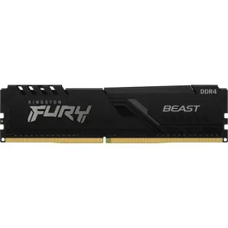 Kingston FURY DIMM 16 GB DDR4-3200 , Arbeitsspeicher (schwarz, KF432C16BB1/16, Beast, INTEL XMP)
