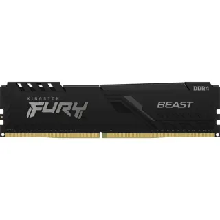 Kingston FURY DIMM 16 GB DDR4-3600 , Arbeitsspeicher (schwarz, KF436C18BB/16, Beast, INTEL XMP)