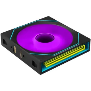 Lian Li UNI FAN SL-INF FLEX 120 Wireless, Gehäuselüfter (schwarz, Reverse, 120 mm)
