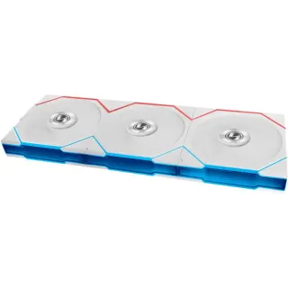 Lian Li UNI FAN TL FLEX 120 Wireless, Gehäuselüfter (weiß, 3er Pack mit Controller, 120 mm)