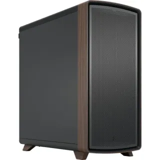 Fractal Design Summit Black Solid, Tower-Gehäuse (schwarz/holz)