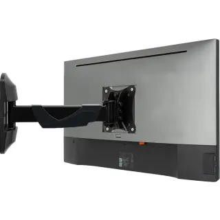 Lindy Starre Wandhalterung für ein Display, Monitorhalterung (schwarz, für Monitore bis 66 cm (26"))