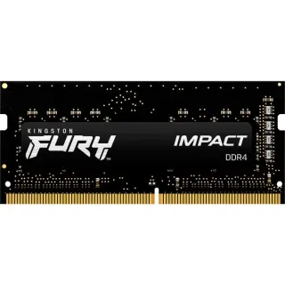Kingston FURY SO-DIMM 8 GB DDR4-3200 , Arbeitsspeicher (schwarz, KF432S20IB/8, Impact, INTEL XMP)