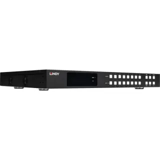 Lindy 8x8 HDMI 4K60 Seamless Multi-View Matrix, HDMI Splitter (schwarz)