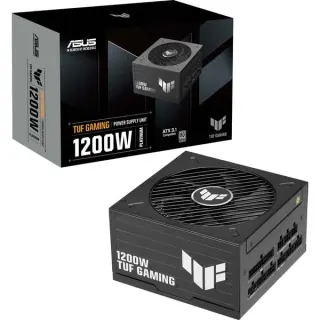 ASUS TUF-GAMING-1200P, PC-Netzteil (schwarz, 1x 12-Pin High Power GPU, 3x PCIe, Kabelmanagement, 1200 Watt)