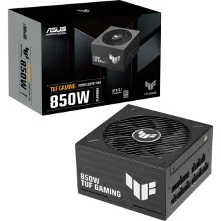 ASUS TUF-GAMING-850P, PC-Netzteil (schwarz, 1x 12-Pin High Power GPU, 3x PCIe, Kabelmanagement, 850 Watt)
