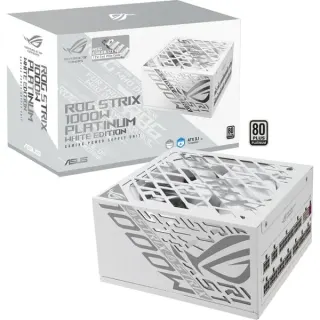 ASUS ROG Strix 1000W Platinum White Edition (ROG Equalizer), PC-Netzteil (weiß, 1x 12 Pin High Power GPU, 4x PCIe, Kabelmanagement, 1000 Watt)
