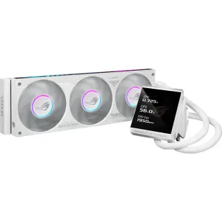 ASUS ROG STRIX LC IV 360 ARGB LCD, Wasserkühlung (weiß)