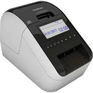 Brother QL-820NWBc, Etikettendrucker (schwarz/weiß, USB, WLAN, Bluetooth)