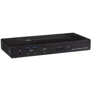 Sonnet Echo 21 Thunderbolt 5 SuperDock, Dockingstation (schwarz, Integrierter M.2-NVMe-SSD-Steckplatz)