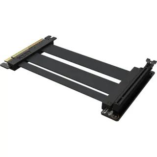 NZXT Riser Cable PCIe 4.0 x16, Verlängerungskabel (schwarz, 20cm)