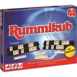 Jumbo Original Rummikub Classic, Brettspiel (Spiel des Jahres 1980)