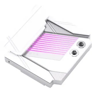 Alphacool Apex Monoblock X870 AORUS ELITE WIFI7 ICE, Kühlkörper (weiß)