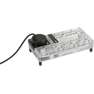 Alphacool Core Distro Plate 240 Rechts D5/DDC V2, Verteiler (mit D5 Apex Pumpe)