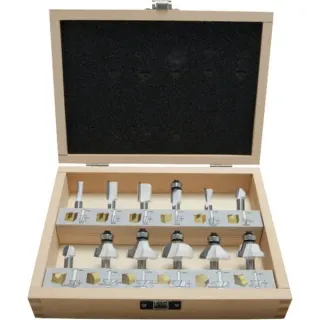Makita Fräser-Set D-53556, 12-teilig (8mm Schaft)