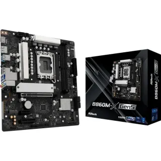 ASRock B860M-X GEN 5, Mainboard (schwarz/silber)