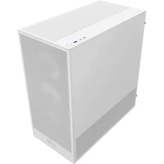 NZXT H5 Flow RGB ( 2024 ) , Tower-Gehäuse (weiß, Tempered Glass)