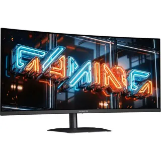 GIGABYTE MO34WQC36 QD-OLED, Gaming-Monitor (86.8 cm (34 Zoll), schwarz, WQHD, Curved, HDMI, DP, USB-C, USB-Hub, 360Hz Panel)