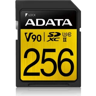 ADATA Premier One 256 GB SDXC, Speicherkarte (UHS-II U3, Class 10, V90)