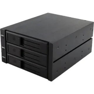 ICY BOX IB-563SSK, Einbaurahmen (schwarz)