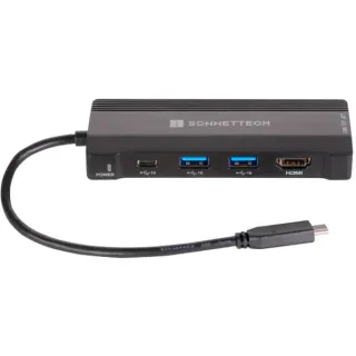 Sonnet Echo 6 USB-C Multi Hub, Dockingstation (schwarz)