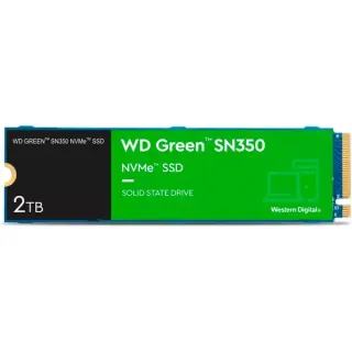 WD Green SN350 2 TB, SSD (PCIe 3.0 x4, NVMe, M.2 2280)