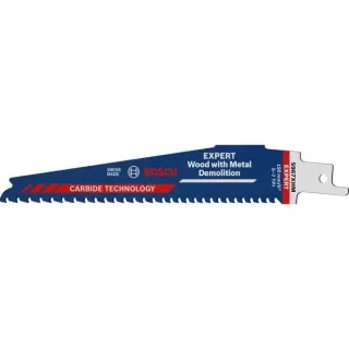 Bosch Professional EXPERT Säbelsägeblatt ‘Wood with Metal Demolition’ S 967 XHM, 10 Stück (Länge 150mm)