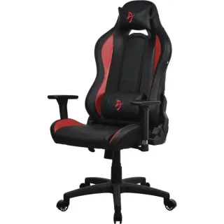 Arozzi Torretta SoftPU, Gaming-Stuhl (schwarz/rot, Black - Red)