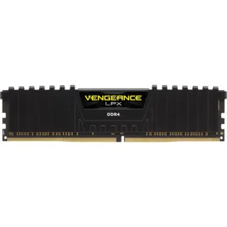 Corsair DIMM 8 GB DDR4-3000 , Arbeitsspeicher (schwarz, CMK8GX4M1D3000C16, Vengeance LPX, INTEL XMP)