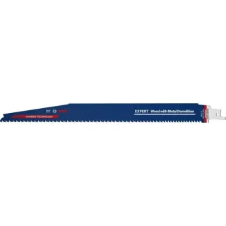 Bosch Professional EXPERT Säbelsägeblatt ‘Wood with Metal Demolition’ S 1267 XHM, 10 Stück (Länge 300mm)