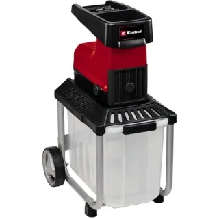 EINHELL Elektro-Leisehäcksler GC-RS 60 CB (rot/schwarz, 2.300 Watt)