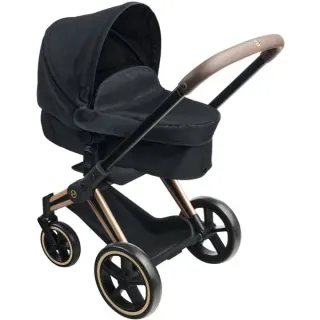 Corolle Mon Grand Poupon 36-42cm Cybex Puppenwagen (schwarz/roségold)