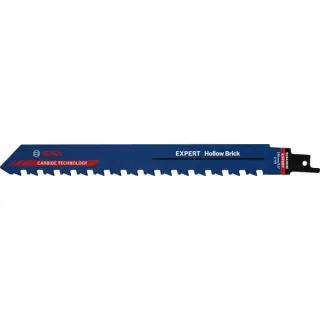 Bosch Professional EXPERT Säbelsägeblatt ‘Hollow Brick’ S 1543 HM, 10 Stück (Länge 240mm)