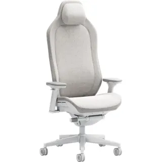 Fractal Design Refine 2 Fabric Light, Gaming-Stuhl (hellgrau/weiß)