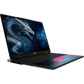MSI Titan 18 HX Dragon Edition Draco Epic A2WJ-1218, Gaming-Notebook (schwarz, Intel® Core™ Ultra 9 290HX Plus, NVIDIA GeForce RTX 5090, 96 GB DDR5, 4 TB (2 TB SSD & 2 TB SSD), Windows 11 Home)