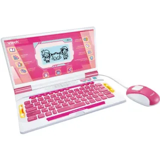 VTech Explorer Laptop Pro, Lerncomputer (pink)