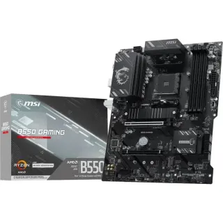 MSI B550 GAMING, Mainboard (schwarz/silber)
