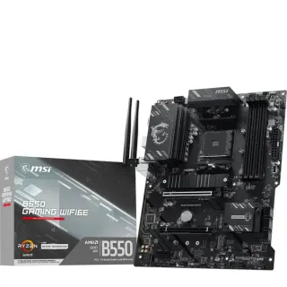 MSI B550 GAMING WIFI6E, Mainboard (schwarz/silber)