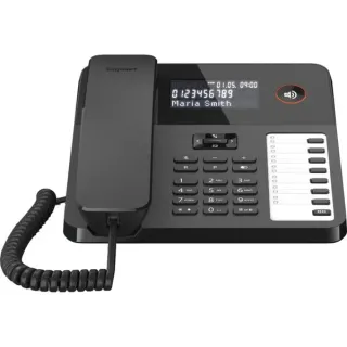 Gigaset DESK 600, analoges Telefon (schwarz)