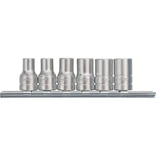 GEDORE Steckschlüsseleinsatz-Set, 1/4", EP Sechsrund-Plus, 6-teilig ((KL-4043-400))