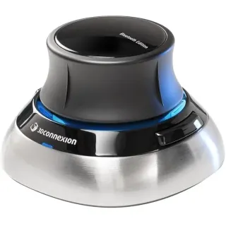3DConnexion SpaceMouse Wireless, Maus (schwarz/silber)