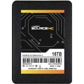 Mushkin Source HC 16 TB, SSD (schwarz, SATA 6 Gb/s, 2,5")