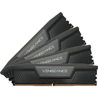 Corsair DIMM 64 GB DDR5-6400 (4x 16 GB) Quad-Kit, Arbeitsspeicher (schwarz, CMK64GX5M4B6400C32, Vengeance DDR5, INTEL XMP)